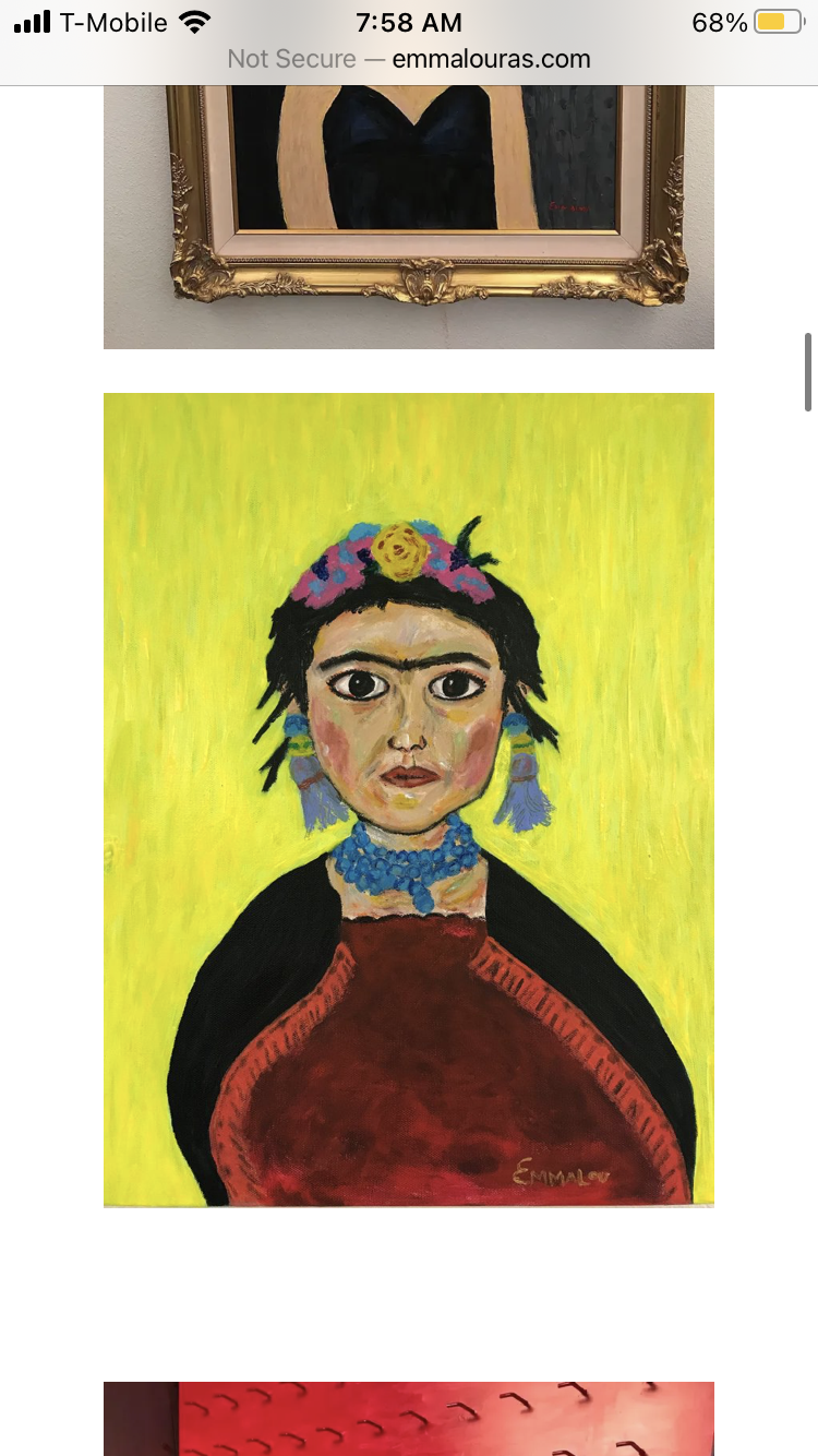 eye at an angle on red background